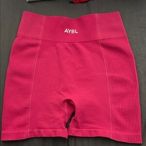 AYBL Women's Vibrant Pink Athletic Compression Shorts 🩷